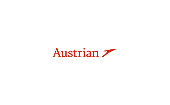 奥地利航空(Austrian Airlines)标志矢量图