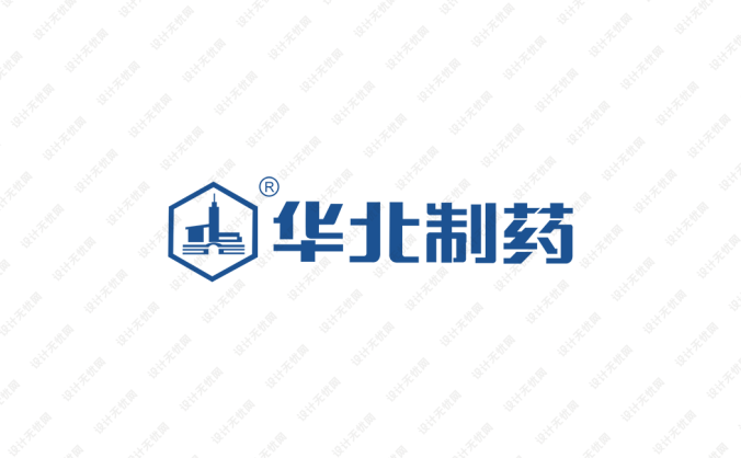华北制药logo标志矢量图