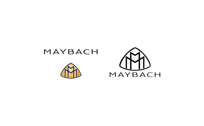 Maybach迈巴赫汽车标志矢量图