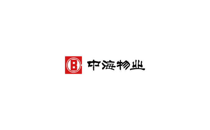 中海物业logo标志矢量图