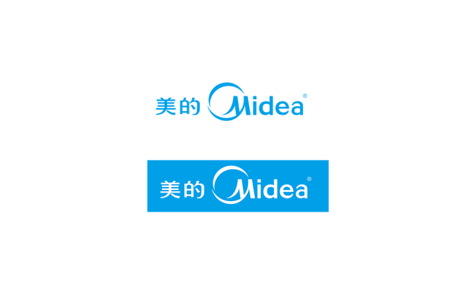 美的电器标志矢量图