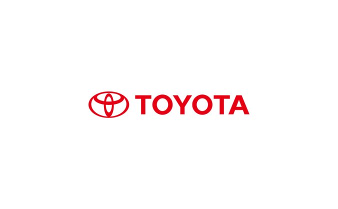 TOYOTA丰田汽车标志矢量图