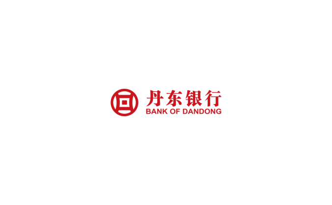 丹东银行logo标志矢量图