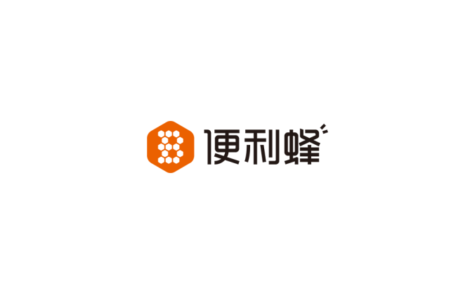 便利蜂便利店logo标志矢量图