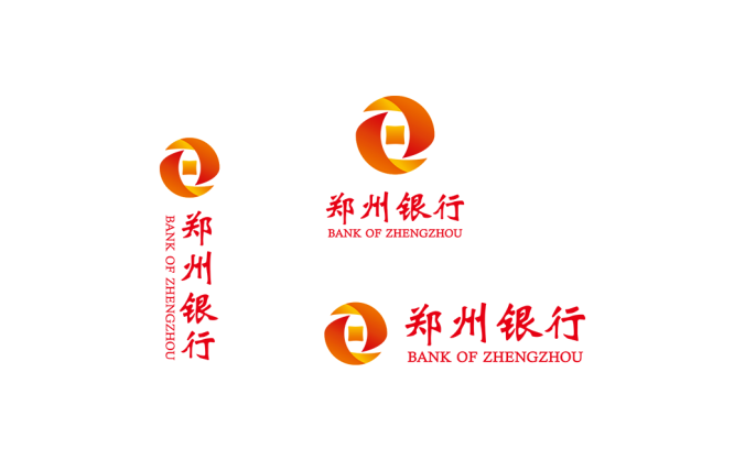 郑州银行标志矢量图