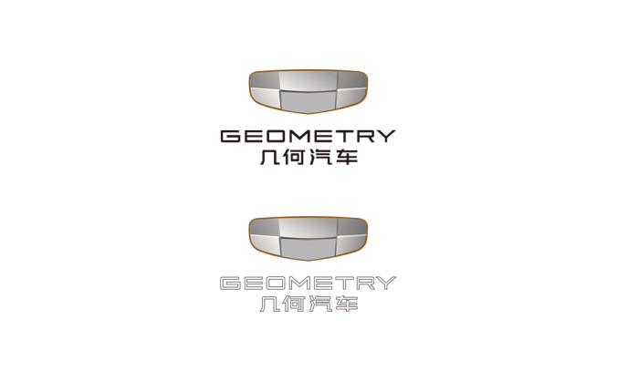 几何汽车logo矢量图