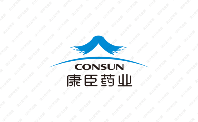 康臣药业logo标志矢量图