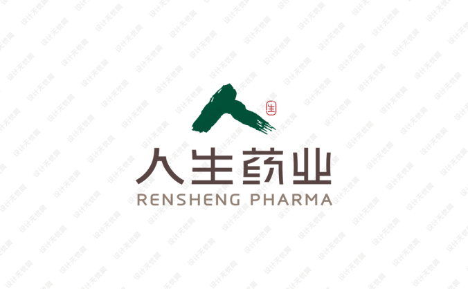 人生药业logo标志矢量图