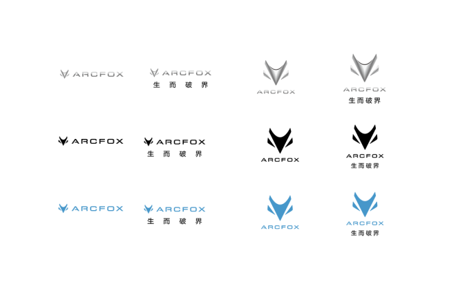 ARCFOX极狐汽车logo矢量图