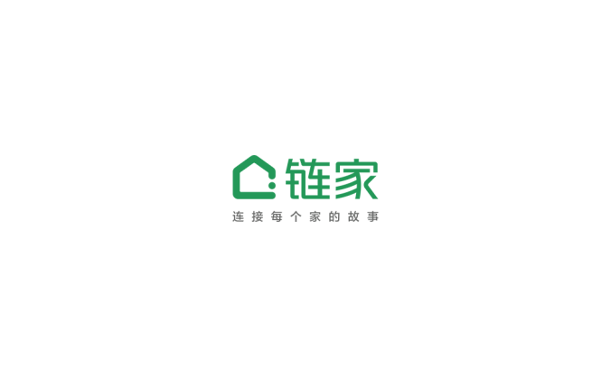 链家logo标志矢量图