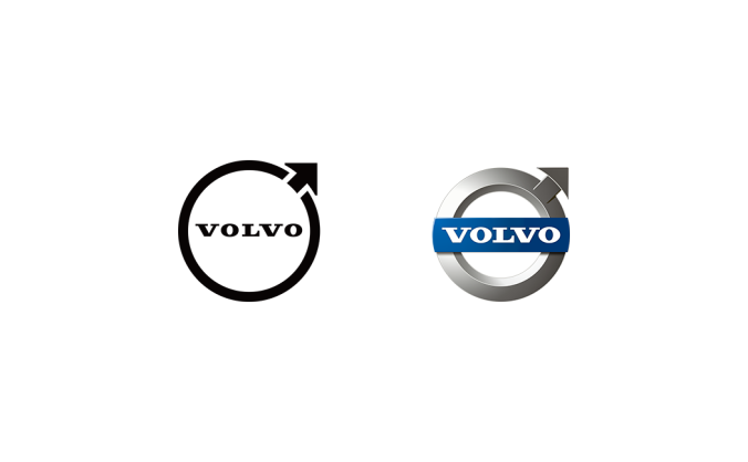 VOLVO沃尔沃汽车标志矢量图