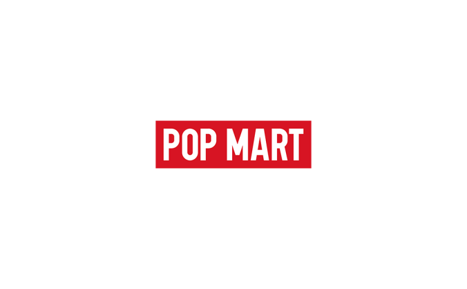 POP MART泡泡玛特logo标志矢量图