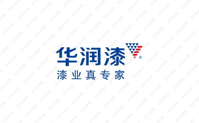 华润漆标志矢量图