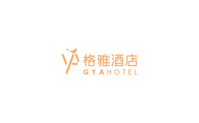 格雅酒店logo标志矢量图
