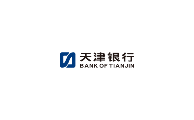 天津银行标志矢量图
