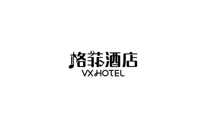 格菲酒店logo标志矢量图