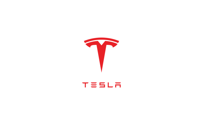 特斯拉TESLA汽车标志矢量图