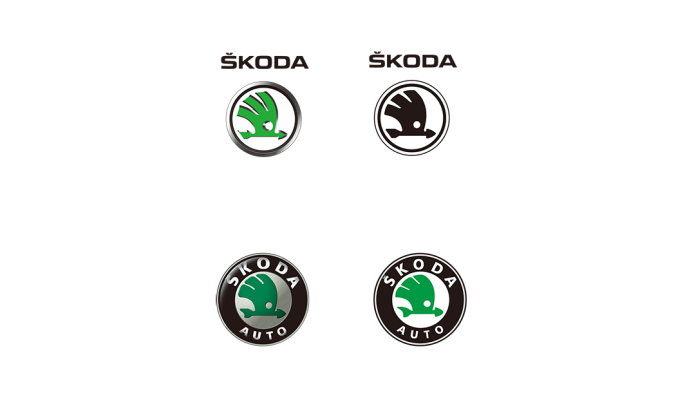 斯柯达(Skoda)标志矢量图