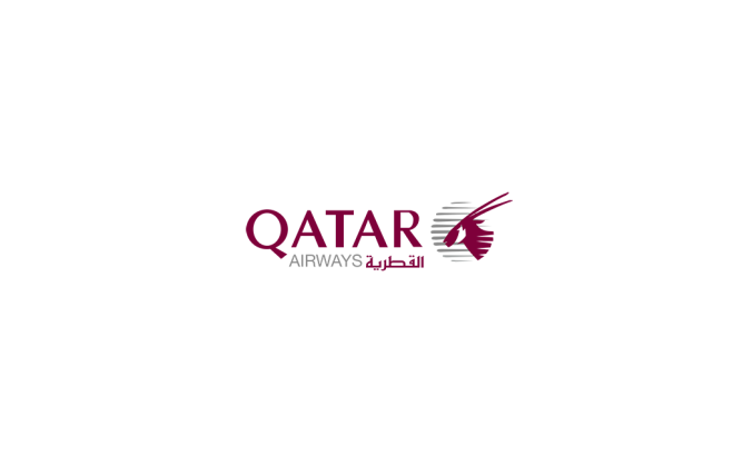 卡塔尔航空(Qatar Airways)标志矢量图