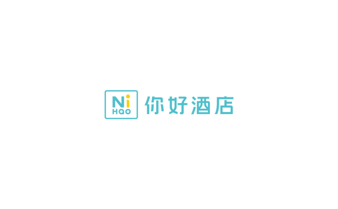 你好酒店logo矢量图