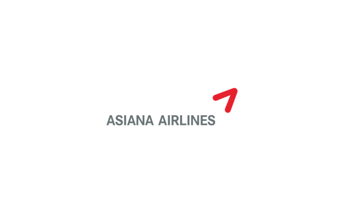 韩亚航空(asiana airlines)标志矢量图