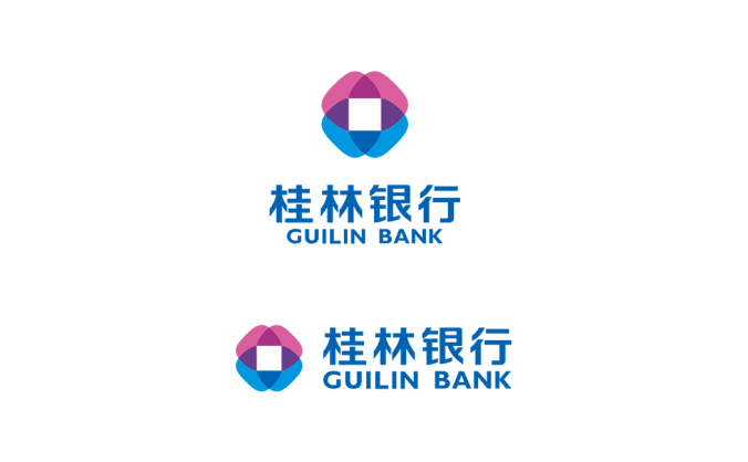 桂林银行标志矢量图