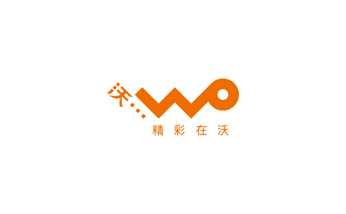 中国联通沃标志矢量图