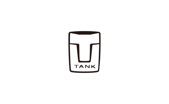 坦克汽车logo矢量图