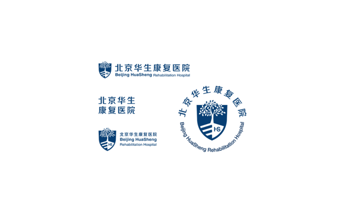 北京华生康复医院logo标志矢量图