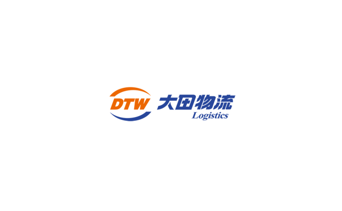大田物流标志矢量图