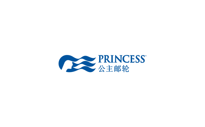 公主邮轮logo矢量图