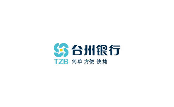 台州银行标志矢量图