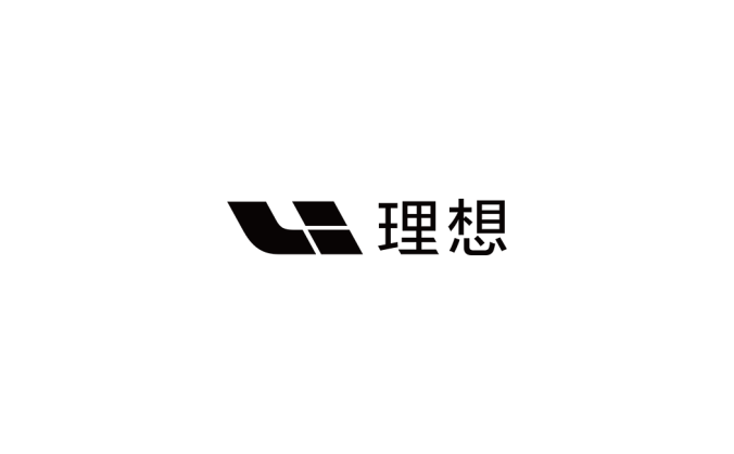 理想汽车logo标志矢量图
