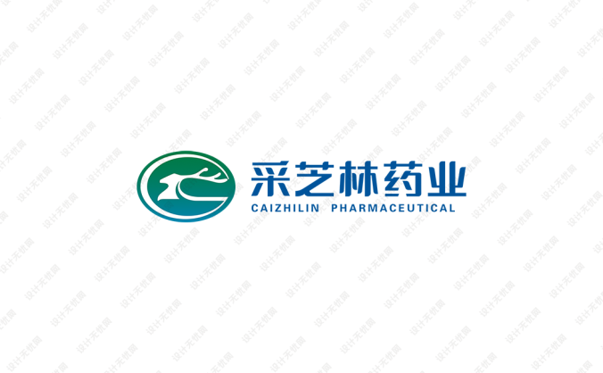 采芝林药业logo标志矢量图
