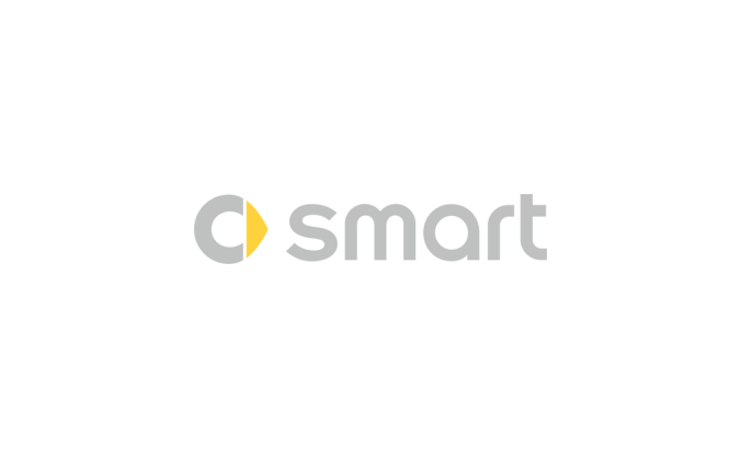 SMART汽车标志矢量图