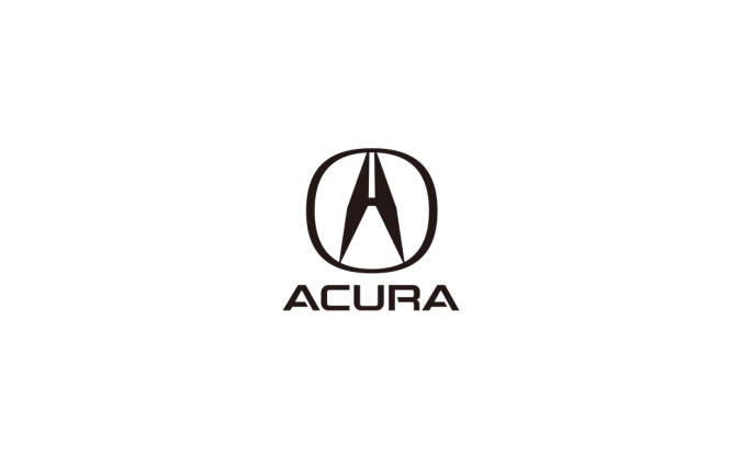 ACURA讴歌汽车标志矢量图