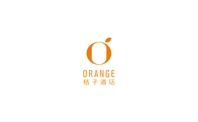 桔子酒店logo矢量图