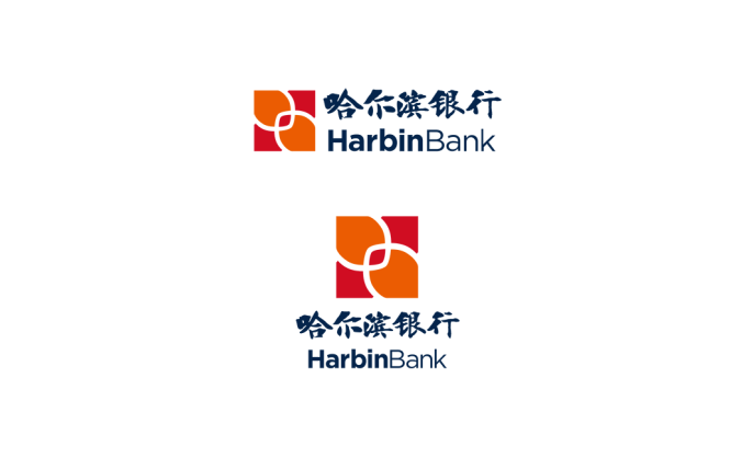 哈尔滨银行logo标志矢量图