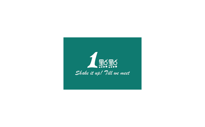 1点点奶茶logo标志矢量图