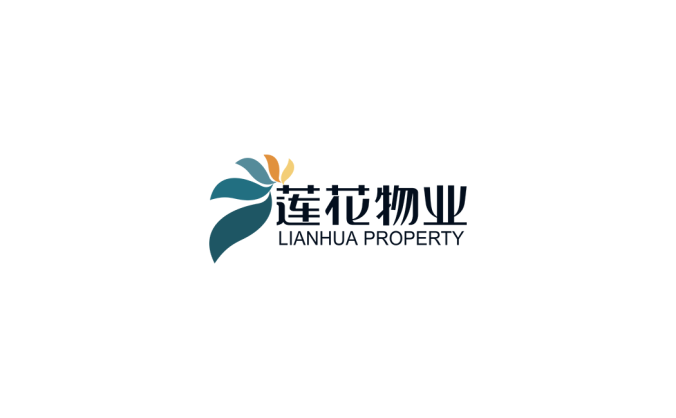 莲花物业logo标志矢量图