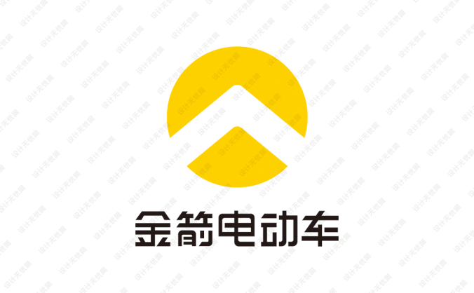 金箭电动车logo标志矢量图