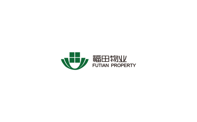 福田物业logo标志矢量图