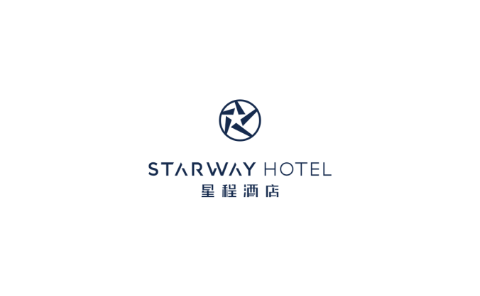 星程酒店logo标志矢量图