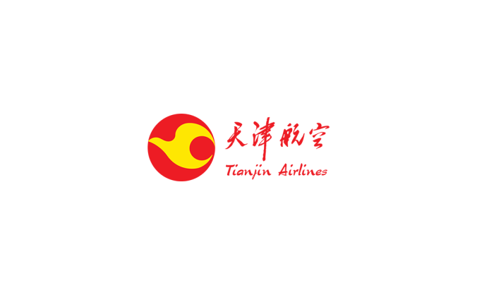 天津航空logo标志矢量图