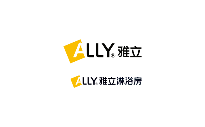 雅立淋浴房logo标志矢量图