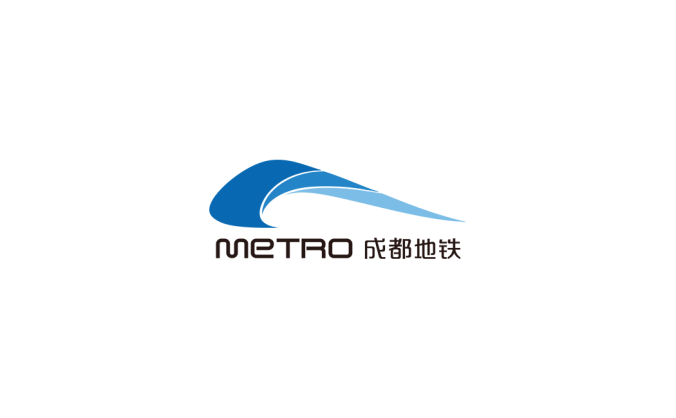 成都地铁logo标志矢量图