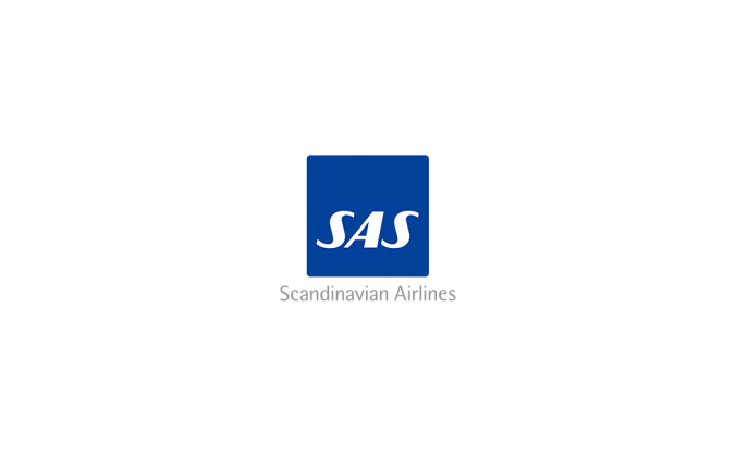 北欧航空标志矢量图