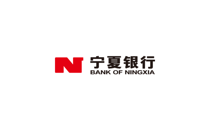 宁夏银行标志矢量图