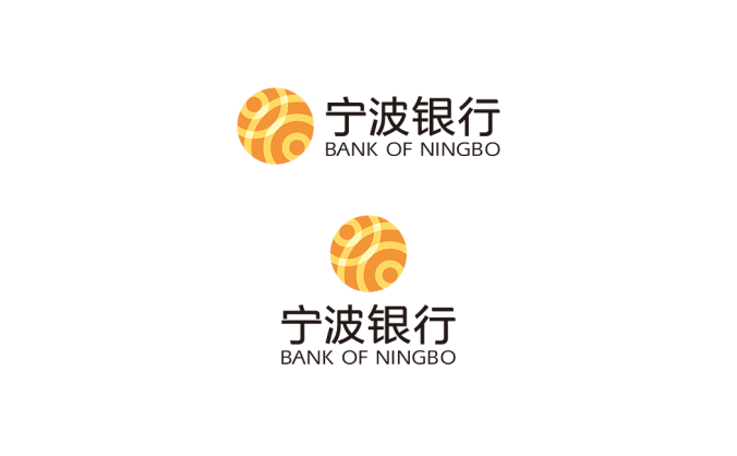 宁波银行标志矢量图