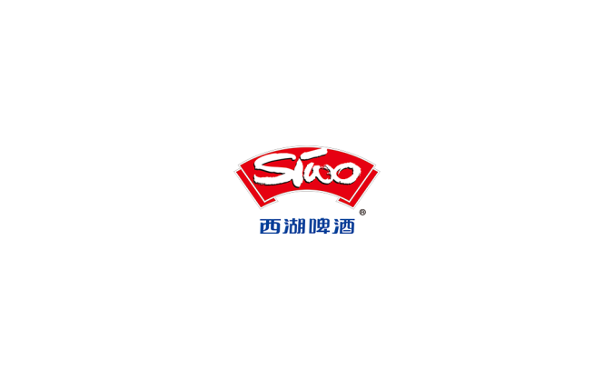 西湖啤酒logo标志矢量图